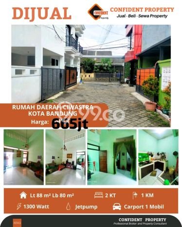 Dijual Rumah Modern 2 KT di Ciwastra, Bandung Dijual Rumah Modern 2 KT di Ciwastra, Bandung