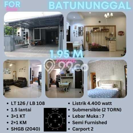 Kesempatan Memiliki Properti di Pusat Kota Batununggal, Bandung - LT 126m² Kesempatan Memiliki Properti di Pusat Kota Batununggal, Bandung - LT 126m²