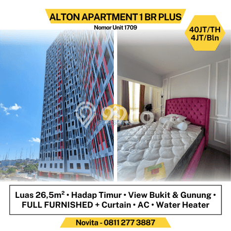 Apartemen di Tembalang, 1 KT, Luas 26m², Kawasan Tembalang, Semarang, Semarang Apartemen di Tembalang, 1 KT, Luas 26m², Kawasan Tembalang, Semarang, Semarang