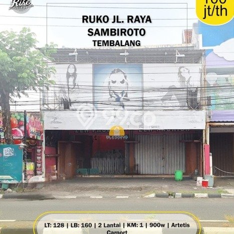 Ruko paling strategis disewakan di Tembalang Semarang Ruko paling strategis disewakan di Tembalang Semarang