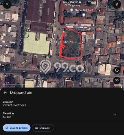 Tanah Kavling Dijual di Cimone, Tangerang dengan Luas Tanah 1900m2 Tanah Kavling Dijual di Cimone, Tangerang dengan Luas Tanah 1900m2