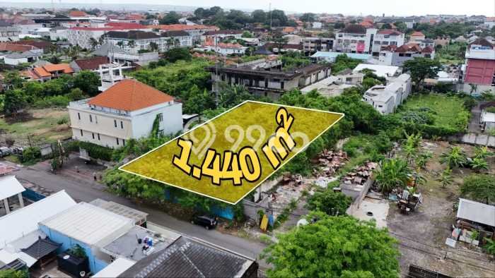 Tanah Strategis Dijual di Dewi Sri Badung 1440m2 Tanah Strategis Dijual di Dewi Sri Badung 1440m2