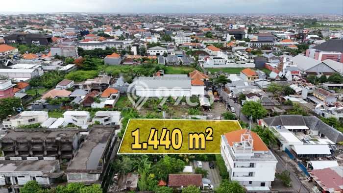 Tanah Strategis Dijual di Dewi Sri Badung 1440m2 Tanah Strategis Dijual di Dewi Sri Badung 1440m2