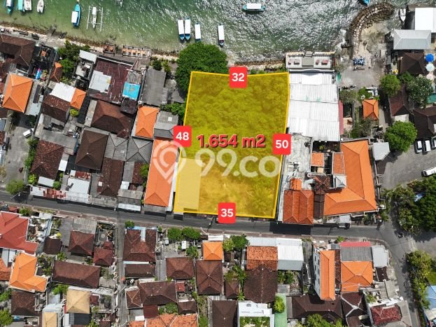 Untuk Dijual Tanah di Badung, Luas 1654m2 SHM Untuk Dijual Tanah di Badung, Luas 1654m2 SHM