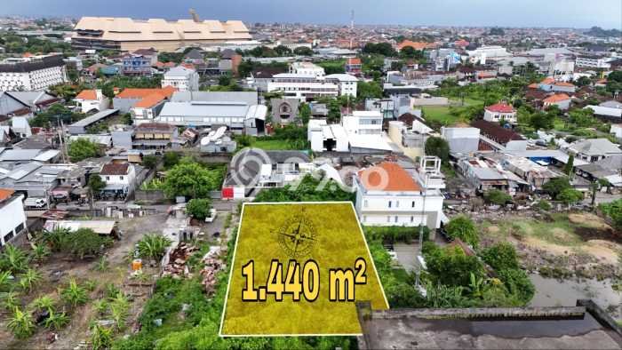 Tanah Strategis Dijual di Dewi Sri Badung 1440m2 Tanah Strategis Dijual di Dewi Sri Badung 1440m2