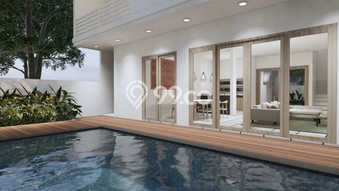 Vila Kawasan Ubud, Luas 158m2m², Lingkungan Asri Vila Kawasan Ubud, Luas 158m2m², Lingkungan Asri