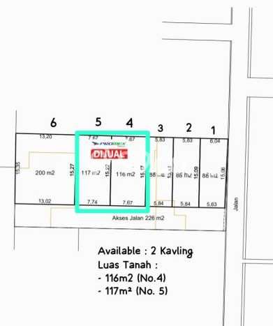 Dijual Tanah Lokasi Bintaro, Jakarta Selatan Seluas 117m2 Dijual Tanah Lokasi Bintaro, Jakarta Selatan Seluas 117m2