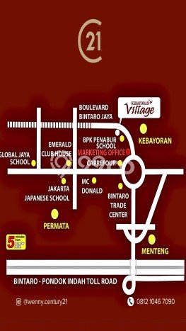 Untuk Dijual Tanah 213m2 di Bintaro, Tangerang Selatan Untuk Dijual Tanah 213m2 di Bintaro, Tangerang Selatan