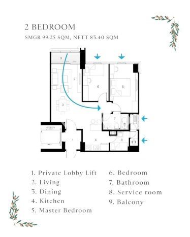 Apartemen Luxury Dijual di Jakarta Selatan Lokasi Strategis Punya 2 Kamar Tidur Apartemen Luxury Dijual di Jakarta Selatan Lokasi Strategis Punya 2 Kamar Tidur
