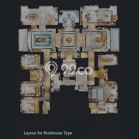 Apartemen Prestisius Dijual di Jakarta Selatan Lokasi Strategis Punya 4 Kamar Tidur Apartemen Prestisius Dijual di Jakarta Selatan Lokasi Strategis Punya 4 Kamar Tidur