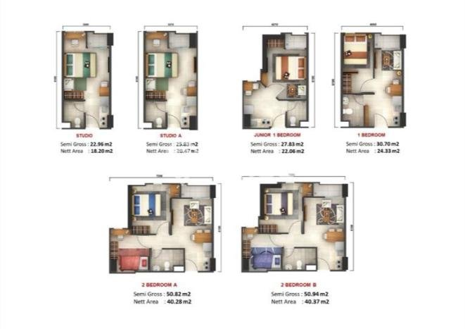 Dijual Apartemen di BSD, Tangerang Selatan 1 KT, 1 KM Strategis Dijual Apartemen di BSD, Tangerang Selatan 1 KT, 1 KM Strategis