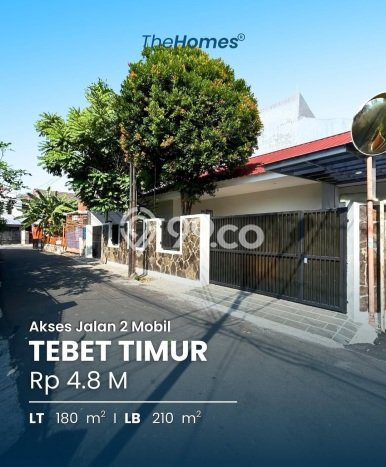 Hunian Eksklusif Siap Huni LT 180m2 di Tebet, Jakarta Selatan Hunian Eksklusif Siap Huni LT 180m2 di Tebet, Jakarta Selatan