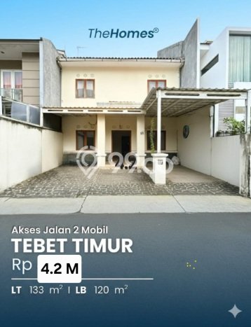 Hunian Eksklusif Dijual LT 133m2 di Tebet, Jakarta Selatan Hunian Eksklusif Dijual LT 133m2 di Tebet, Jakarta Selatan