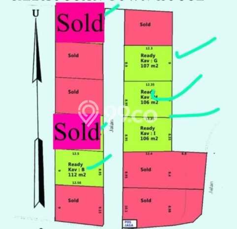 Untuk Dijual Tanah 106m2 di Kebagusan, Jakarta Selatan Untuk Dijual Tanah 106m2 di Kebagusan, Jakarta Selatan