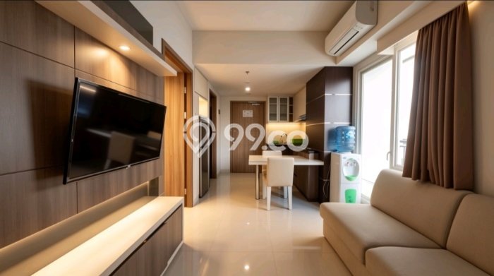 Apartemen Sewa 2 Kamar Murah Siap Huni di Bandung, Luas 48m2 Apartemen Sewa 2 Kamar Murah Siap Huni di Bandung, Luas 48m2