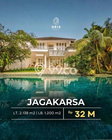 Rumah Mewah Siap Huni LT 2138m2 di Jagakarsa, Jakarta Selatan Rumah Mewah Siap Huni LT 2138m2 di Jagakarsa, Jakarta Selatan