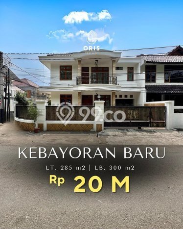 Rumah Eksklusif Dijual LT 285m2 di Kebayoran Baru, Jakarta Selatan Rumah Eksklusif Dijual LT 285m2 di Kebayoran Baru, Jakarta Selatan