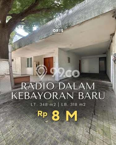 Ready to Use! Premium House LT 348m2 Desain Modern di Radio Dalam Ready to Use! Premium House LT 348m2 Desain Modern di Radio Dalam