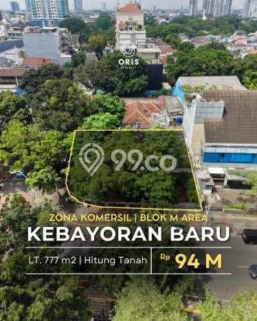 Kavling Tanah di Kebayoran Baru Dijual Luas 777m2 Legalitas SHM Kavling Tanah di Kebayoran Baru Dijual Luas 777m2 Legalitas SHM