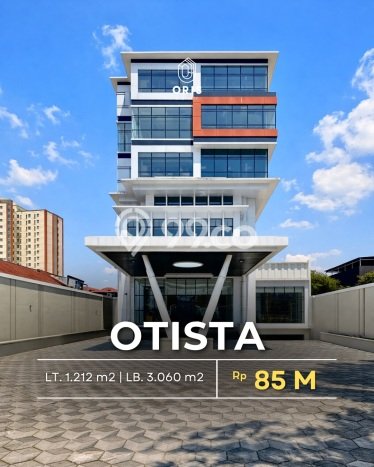 Dijual! Kantor di Otista Jakarta Timur LT 1212m2 / LB 3060m2 Kawasan Bisnis Dijual! Kantor di Otista Jakarta Timur LT 1212m2 / LB 3060m2 Kawasan Bisnis