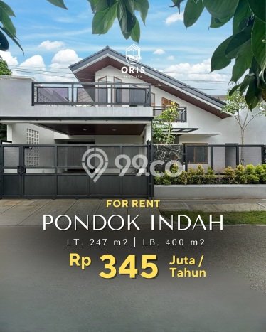 Rumah Nyaman area Pondok Indah, 4 KT, Lokasi Strategis Rumah Nyaman area Pondok Indah, 4 KT, Lokasi Strategis