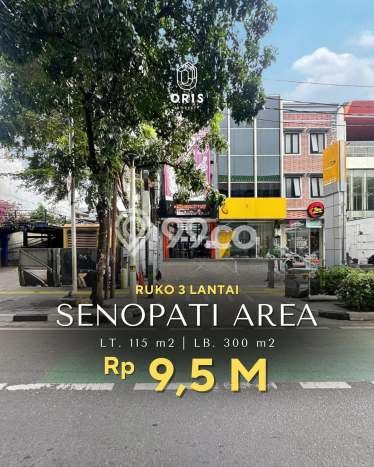 Untuk Dijual! Ruko di Senopati Jakarta Selatan LT 115m2 / LB 300m2 Kawasan Strategis Untuk Dijual! Ruko di Senopati Jakarta Selatan LT 115m2 / LB 300m2 Kawasan Strategis