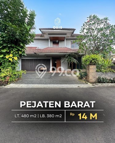 Rumah Mewah LB 380m2 Siap Huni Desain Elegan di Pejaten, Jakarta Selatan Rumah Mewah LB 380m2 Siap Huni Desain Elegan di Pejaten, Jakarta Selatan