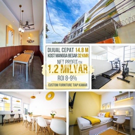 Unit Kost Dijual di Mangga Besar dengan 33 Kamar Area Strategis Unit Kost Dijual di Mangga Besar dengan 33 Kamar Area Strategis