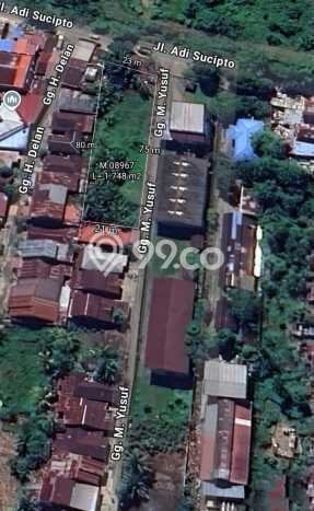 Lahan Kosong Dijual di Pontianak Kota, Pontianak, Luas 1748m2 Area Strategis Lahan Kosong Dijual di Pontianak Kota, Pontianak, Luas 1748m2 Area Strategis