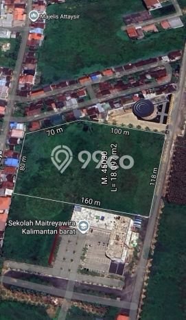 Kavling Tanah di Pontianak Kota Dijual Luas 18097m2 Legalitas SHM Kavling Tanah di Pontianak Kota Dijual Luas 18097m2 Legalitas SHM