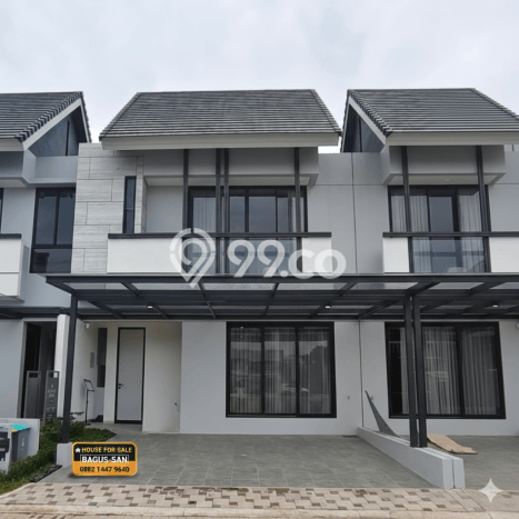 Rumah Mewah LB 149m2 Siap Pakai Desain Elegan di Sektor 9-Bintaro, Tangerang Selatan Rumah Mewah LB 149m2 Siap Pakai Desain Elegan di Sektor 9-Bintaro, Tangerang Selatan