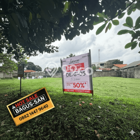 Tanah Dijual di Tangerang Selatan Seluas 218m2 Strategis Tanah Dijual di Tangerang Selatan Seluas 218m2 Strategis