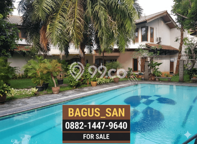 Dijual Rumah Luas Megah Dengan View Cantik di Pondok Indah, Jakarta Selatan Dijual Rumah Luas Megah Dengan View Cantik di Pondok Indah, Jakarta Selatan