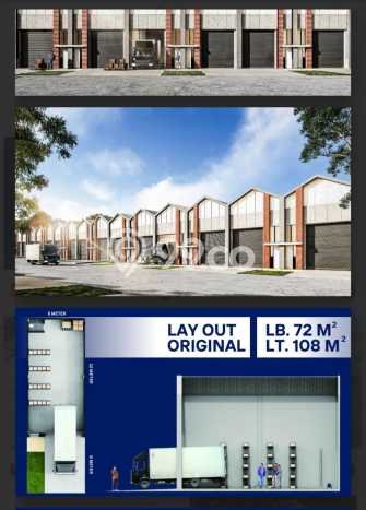 Gudang Komersial Dijual di Parung Bogor LT 108m2 & LB 72m2 Gudang Komersial Dijual di Parung Bogor LT 108m2 & LB 72m2