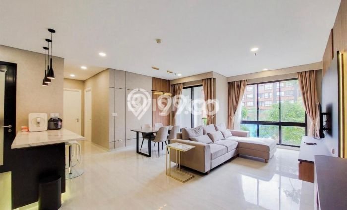 Apartemen Nyaman untuk Disewa, 2 Kamar di Tangerang Apartemen Nyaman untuk Disewa, 2 Kamar di Tangerang