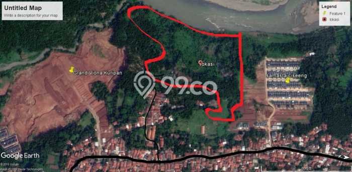 Tanah Kavling untuk Dijual di Ciseeng Bogor 44580m2 Tanah Kavling untuk Dijual di Ciseeng Bogor 44580m2