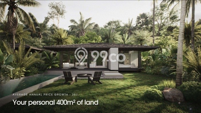 Vila Asri di Ubud, Area 385m2m², Akses ke berbagai fasilitas Vila Asri di Ubud, Area 385m2m², Akses ke berbagai fasilitas
