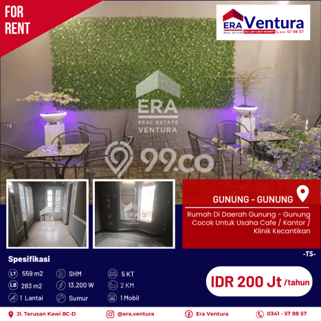 Jarang Ada! Rumah Kontrakan 5 Kamar Bagus Siap Huni Malang Kota Jarang Ada! Rumah Kontrakan 5 Kamar Bagus Siap Huni Malang Kota