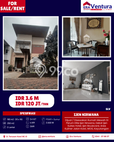 Rumah Kontrakan Malang LT 180m2 LB 250m2 Kawasan Malang Kota Rumah Kontrakan Malang LT 180m2 LB 250m2 Kawasan Malang Kota