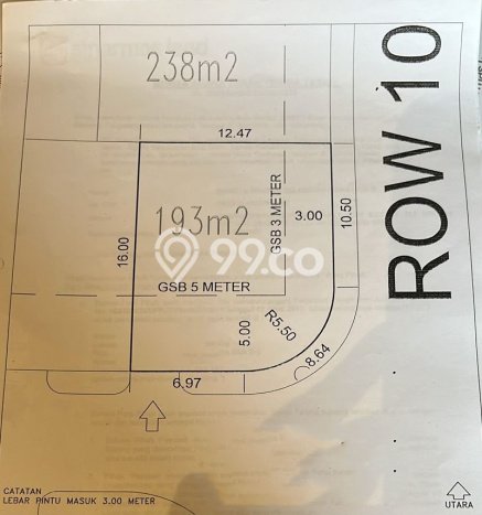 Tanah Kavling Dijual di Tangerang dengan Spesifikasi 193m2 Tanah Kavling Dijual di Tangerang dengan Spesifikasi 193m2
