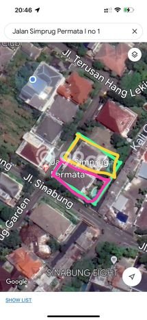 Tanah Dijual Lokasi Strategis di Jakarta Selatan dengan Luas 662m2 Tanah Dijual Lokasi Strategis di Jakarta Selatan dengan Luas 662m2