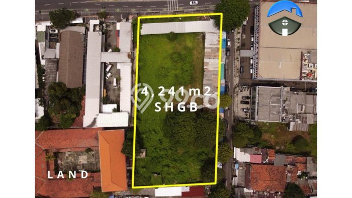 Tanah Dijual Lokasi Senen, Jakarta Pusat Luas 4241m2 Legalitas Aman Tanah Dijual Lokasi Senen, Jakarta Pusat Luas 4241m2 Legalitas Aman