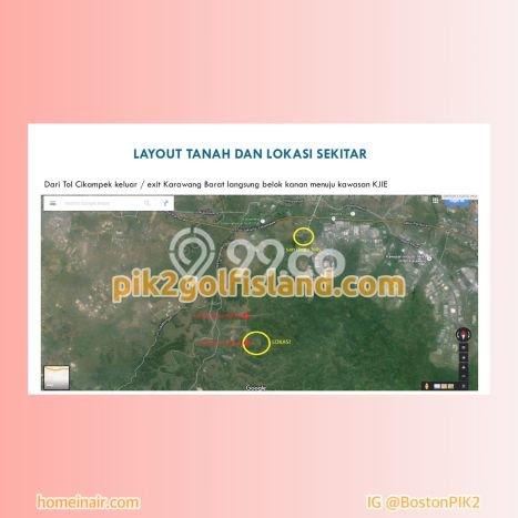 Tanah Strategis Dijual di Telukjambe Timur Karawang 140000m2 Tanah Strategis Dijual di Telukjambe Timur Karawang 140000m2