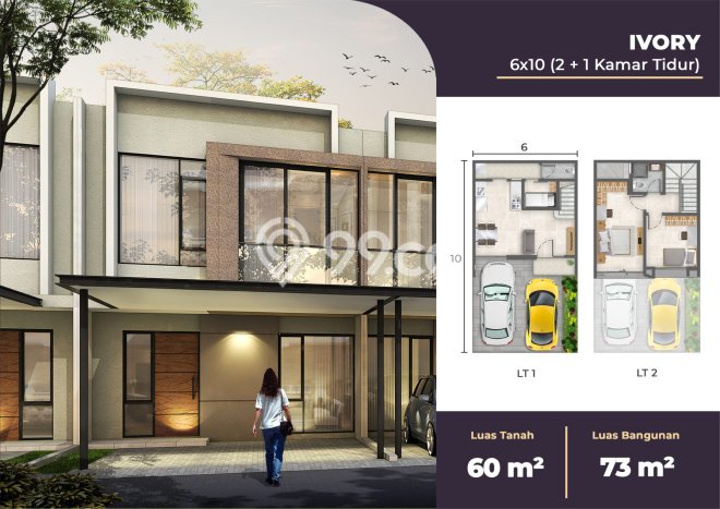 Rumah Minimalis 4 KT LT 80m2 di Pantai Indah Kapuk 2 Rumah Minimalis 4 KT LT 80m2 di Pantai Indah Kapuk 2