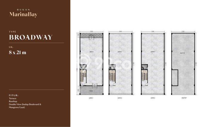 Ruko Dijual di Jakarta Utara LT 90m2 & LB 293m2 Lokasi Terbaik! Ruko Dijual di Jakarta Utara LT 90m2 & LB 293m2 Lokasi Terbaik!