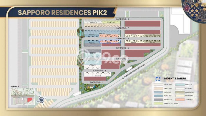 Hunian Terjangkau LT 101m2 di Pantai Indah Kapuk Akses Mudah Hunian Terjangkau LT 101m2 di Pantai Indah Kapuk Akses Mudah
