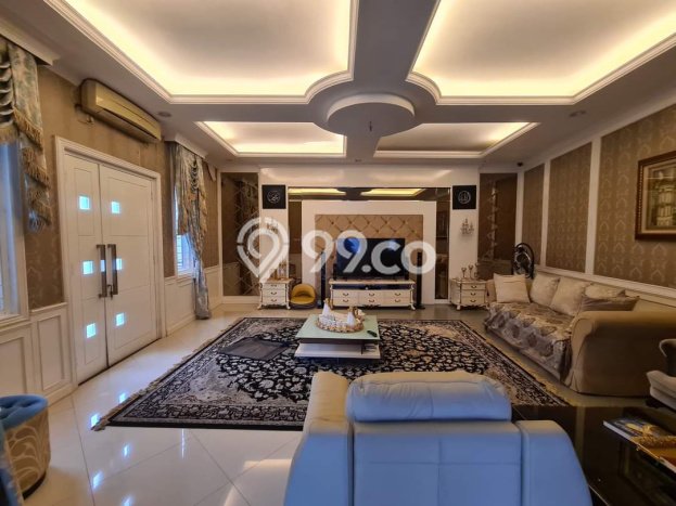 For Sale! Luxury House LT 537m2 Desain Modern di Kemanggisan For Sale! Luxury House LT 537m2 Desain Modern di Kemanggisan
