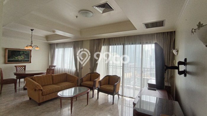 Apartemen Nyaman untuk Disewa, 3 Kamar di Jakarta Selatan Apartemen Nyaman untuk Disewa, 3 Kamar di Jakarta Selatan