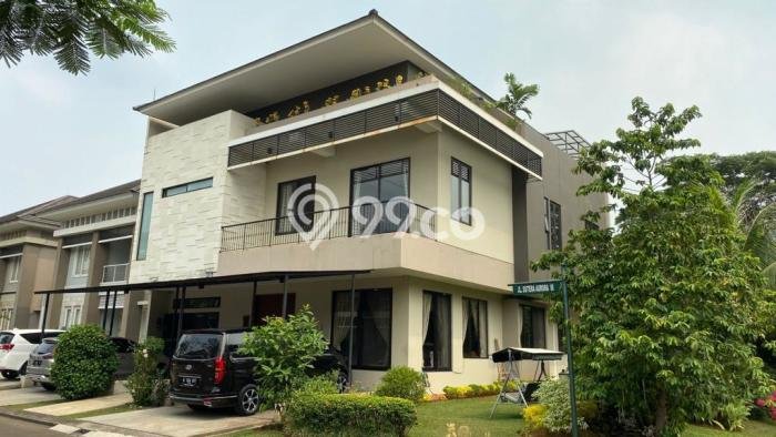 Rumah Elit Modern Tanpa Renovasi di Alam Sutera Tangerang Rumah Elit Modern Tanpa Renovasi di Alam Sutera Tangerang