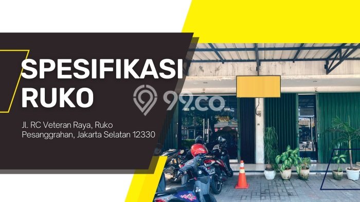 Ruko Dijual di Prime Area Jakarta Selatan Luas 180m2 Ruko Dijual di Prime Area Jakarta Selatan Luas 180m2